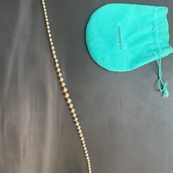 Tiffany Hardware Graduated Ball Necklace